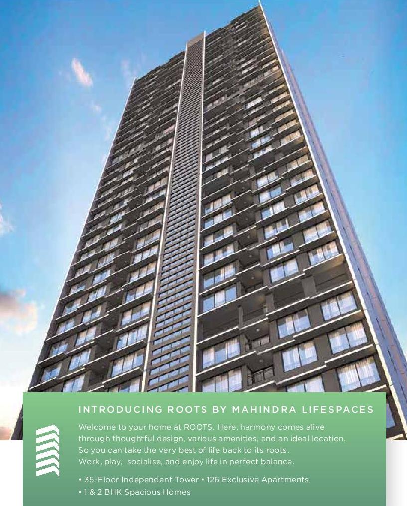 Launching ROOTS by Mahindra Lifespaces in Kandivali, Mumbai Update